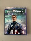 Captain America 3-Movie Collection (Club Exclusive) Blu-ray + DVD (NO codes)