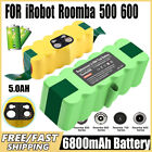 6.8Ah Battery For iRobot Roomba 500 510 530 560 600 550 760 Series 5.0ah Battery