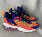 Nike Air Max 270 React ENG Raspberry Ripple Laser Sneakers CD0113-600 Shoes  9