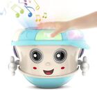 Big Shine Musical Songs Tumbler Hand Drum Infant Kids Interactive Learning Toy