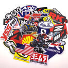 120PCS JDM Stickers Pack Car Motorcycle Racing Motocross Helmet Vinyl Decals Lot