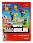 New ListingNew Super Mario Bros. Wii (Nintendo Wii, 2009) with Manual *TESTED* Complete