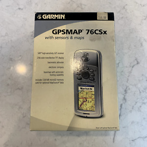 GARMIN GPS MAP GPSmap 76CSx HANDHELD HIKING RECEIVER PORTABLE NAVIGATOR TESTED