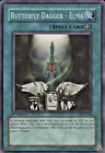 1st Ed Butterfly Dagger-Elma Super Rare Yu-Gi-Oh! Card DCR-032 Heavily Played HP