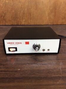 Video Voice Speech Training System Micro Video Corporation Unit Speech Therapy