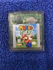 Mario Golf Nintendo Game Boy Color Authentic Cartridge Only GBC Mario - TESTED