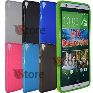 Case Cover For HTC Desire 820 Gel Silicone TPU