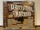PARTY TYME KAROAKE: COUNTRY LEGENDS 2 CD! 2005 SYBERSOUND RECORDS! NEW & SEALED!