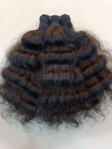 Raw Unprocessed Indian Curly Human Hair Extensions - Natural Curly Human Hair