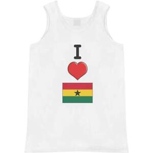 'I Love Ghana' Adult Vest / Tank Top (AV032941)