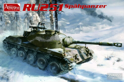 1/35 Amusing Hobby Spahpanzer Ru 251 Plastic Model Kit
