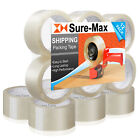 12 Rolls Clear Box Sealing Packing Tape Shipping - 2 mil 2