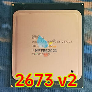 Intel Xeon E5-2673 V2 SR1UR 3.3 GHz 8 Core 25MB Socket LGA2011 CPU Processor