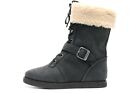 Women's KOOLABURRA black leather mid calf winter boots sz. 9 NEW! $244
