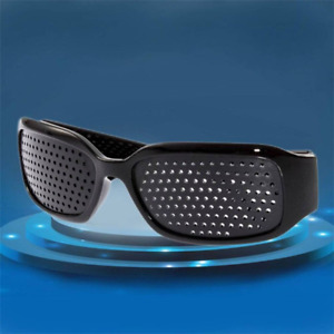Pinhole Glasses Black Eyesight Improvement Vision Care Exercise Eyewear