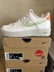 Nike Air Force 1 Low Crater Brushstroke DX3067-100 GS Youth Sizes 4Y - 7Y