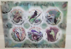 Bangladesh bird nests stamps 1 used sheet