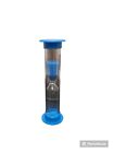 Dsmile 2 Minute Sand Timer Blue Small Unbreakable Acrylic Hourglass Sand
