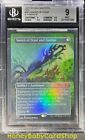 MTG Double Masters 2020 Sword of Feast and Famine BGS 9.0 MINT Foil Box Topper