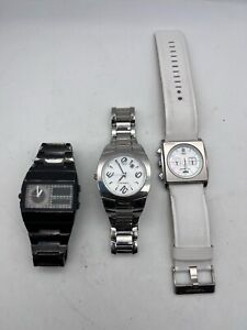 Lot Of 3 Vestal Watches , Ranger V9, Monte Carlo, Motorhead,Need Battery