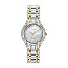Citizen Eco-Drive Silhouette Mother of Pearl Dial Women's 27mm Watch EM0284-51N