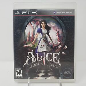 Alice: Madness Returns (Sony PlayStation 3, 2011) Tested/Works