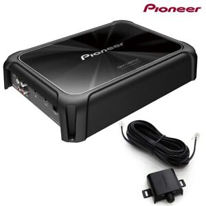PIONEER GM-D9701 Mono 2400W Class-D Car Stereo Amplifier, with Bass Boost Remote