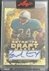 EARL CAMPBELL 2024 LEAF METAL DRAFT MARK AUTO SUPER PRISMATIC GOLD 1/1 OILERS