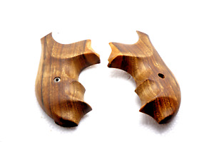 Custom walnut grips fits Smith Wesson S&W J Frame Round Butt *oil finish*