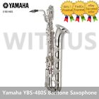 Yamaha YBS-480S Intermediate Baritone Saxophone Genuine Silver w/Case, Warranty