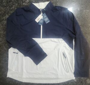 Cutter & Buck weathertec Fairway LS Half Zip Pullover jacket, Men's XL, NWT
