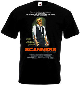 Scanners 1981 Horror Movie T SHIRT
