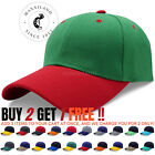 Baseball Cap Plain Trucker  Hat Adjustable Solid Hats Polo Golf Style Visor Caps