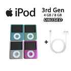 🎁Apple Ipod Nano 3rd Generation (4GB/8GB)-All colors US FAST SHIPPING (UNUSED)