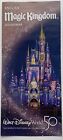 2023 Walt Disney World  50th Theme Park Map Magic Kingdom  W/ Splash Mountain!!