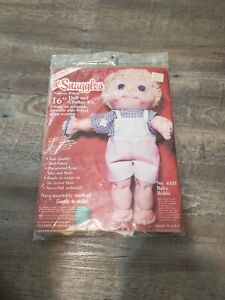 New ListingVtg 1984 McNeil McSnuggles 16” Doll & Clothes Kit #6105 Baby Bobbi Sealed NOS