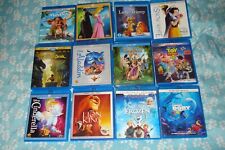 Lot Of 12 Classic Disney Blu Ray Movies