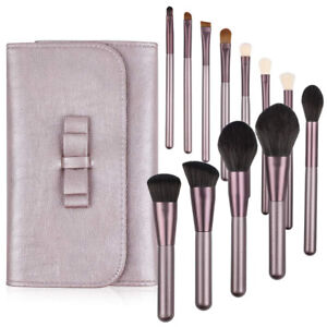 New Listing12Pcs Make Up Brushes Tool Makeup Foundation Blusher Cosmetic Tool New
