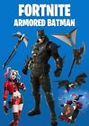Fortnite Zero Point Armored Batman + Harley Quinn + EXTRA Cosmetics Bundle CODE