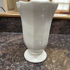 Vintage McCoy Pottery Deco Ivory Round Vase