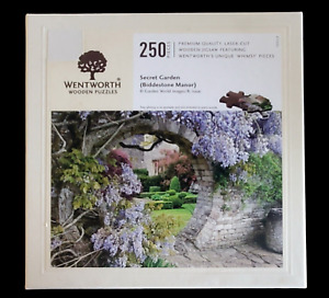 Wentworth Wooden Puzzle Secret Garden (Biddestone Manor) 250 pc Jigsaw ~ England