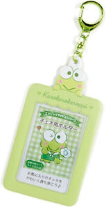 Cheki Card Case Kero Kero Keroppi Key Holder Sanrio Kawaii Cute Official Japan