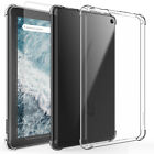 For Amazon Kindle Fire 7 2022 Clear Case Shockproof Slim Cover/ Screen Protector