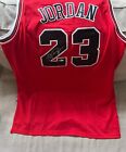 Michael Jordan Signed Autographed #23 Chicago Bulls Jersey Red Auto
