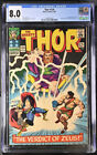 Thor #129 CGC 8.0 OW.W PGS Marvel Comics 1966 1st App of Ares Silver Age