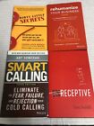 Sales Book Lot of 4-Smart Calling-Unreceptive-Rehumanize Your Business + 1