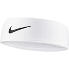 NWT Nike Dri-Fit Fury Headband White Black Unisex With Tags