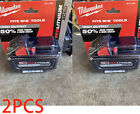 2PCS- High output 18V Milwaukee 48-11-1865 6.0 AH Batteries M18 XC18 48-11-1862