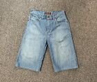 Pre-owned Levi's 579 Baggy Fit Men's Jeans Shorts Sz 33
