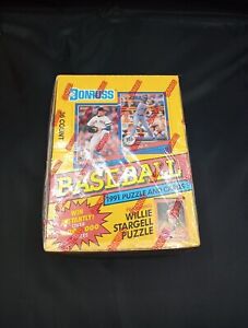1991 Donruss Baseball NEW Factory Sealed Wax Box Series 1